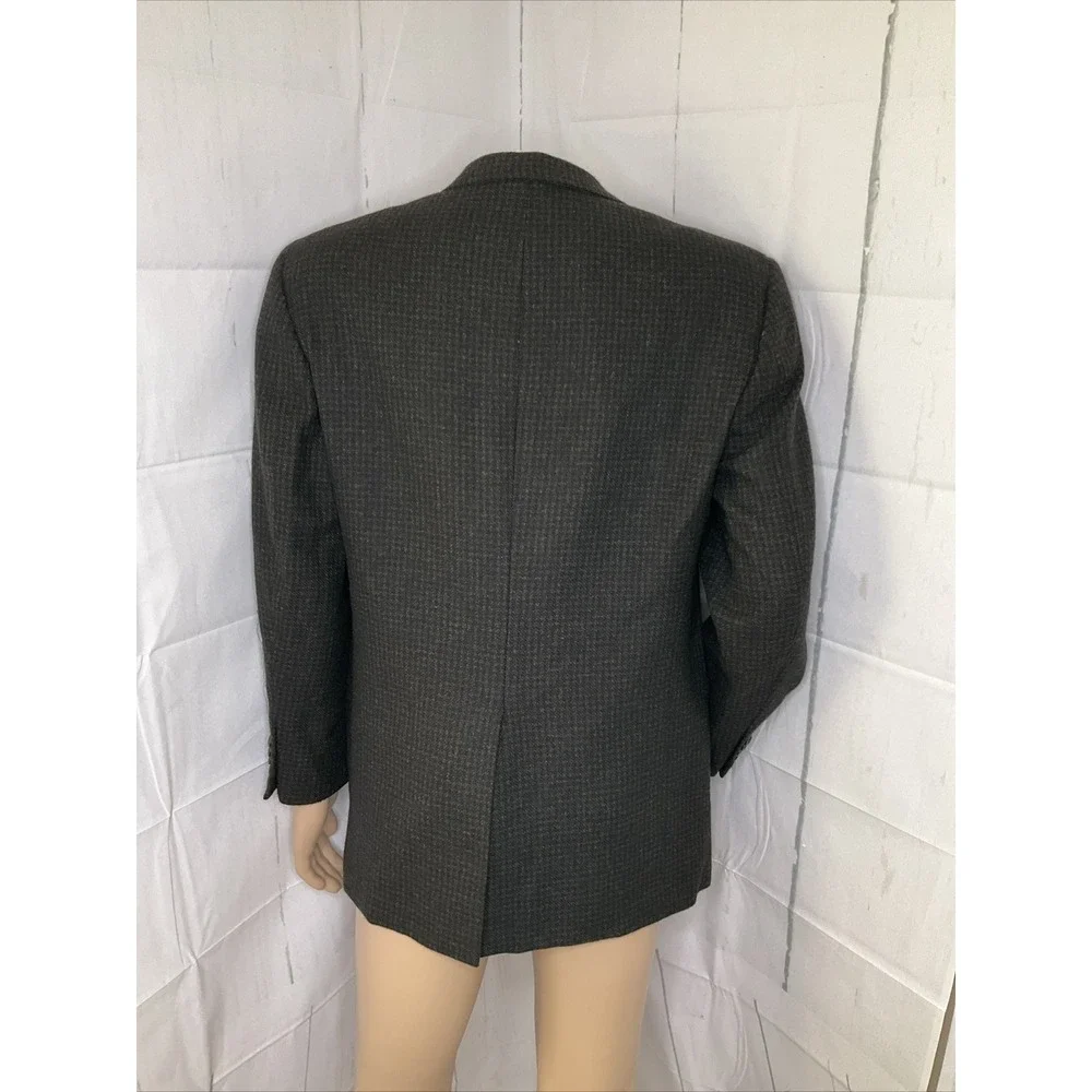 Burberry London Blazer Jacket Saks Of Fifth 3-Button Wool‎ Cashmere Blend Men 40